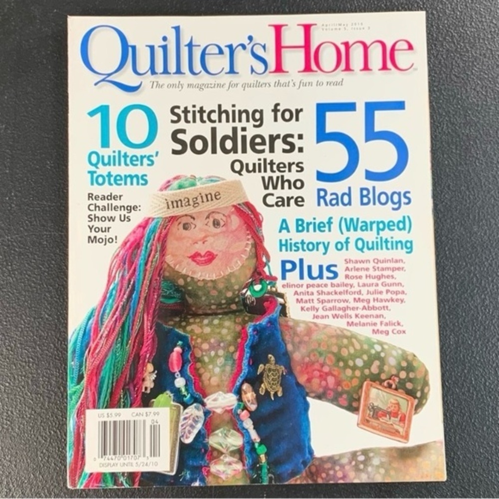 5 “April-May-Spring-Summer” Quilting Magazines. - Picture 8 of 16